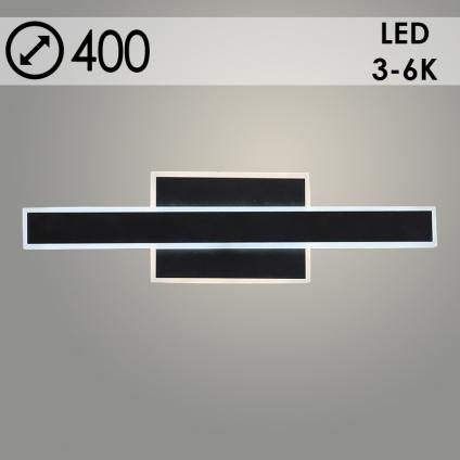 Светильник YH1091/26W BK черный 2x13W LED 3000K-6000K d400, 24